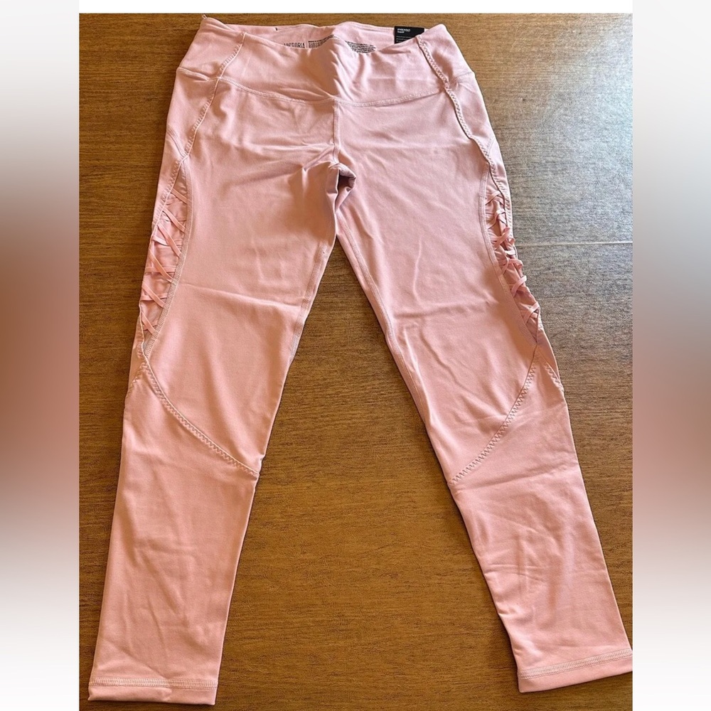 New Victoria’s Secret Sport Knockout‎ Pink Women Activewear tight Leggings Large